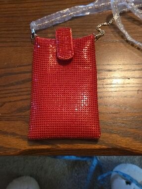 Olivia Miller Metal Mesh Crossbody Purse